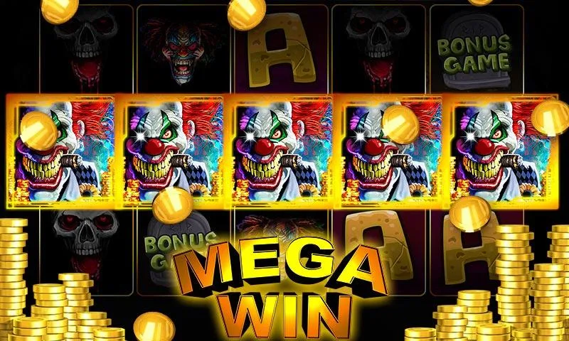 Vegas Clown Jackpot - Halloween Slot Machine スクリーンショット 0