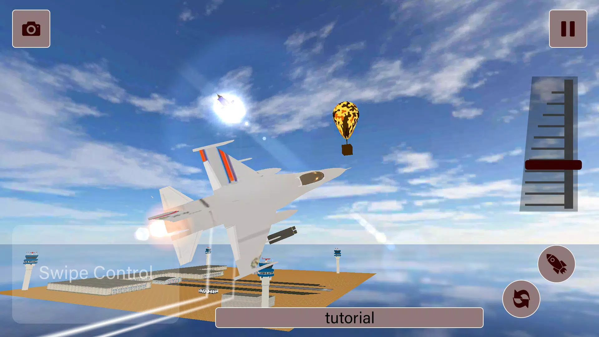 Modern Air Fighter Jet 3D Captura de tela 0