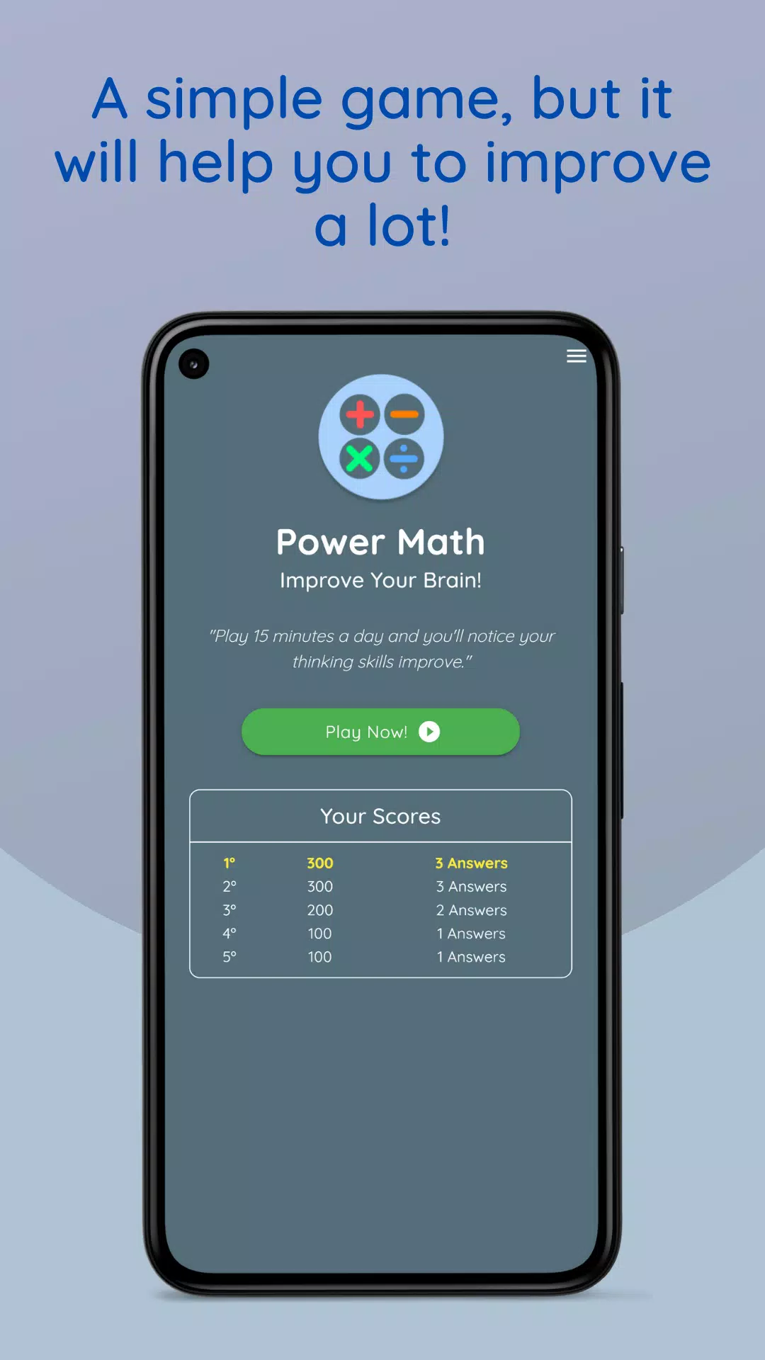 Math Games: Power Brain應用截圖第0張