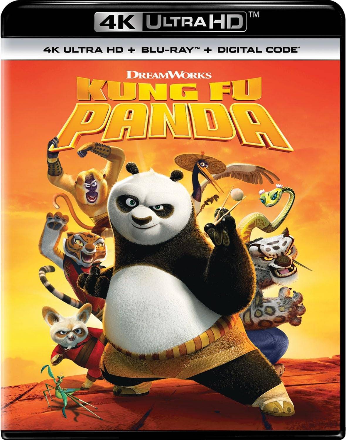 Kung Fu Panda 4K UHD + Blu-ray + cyfrowy