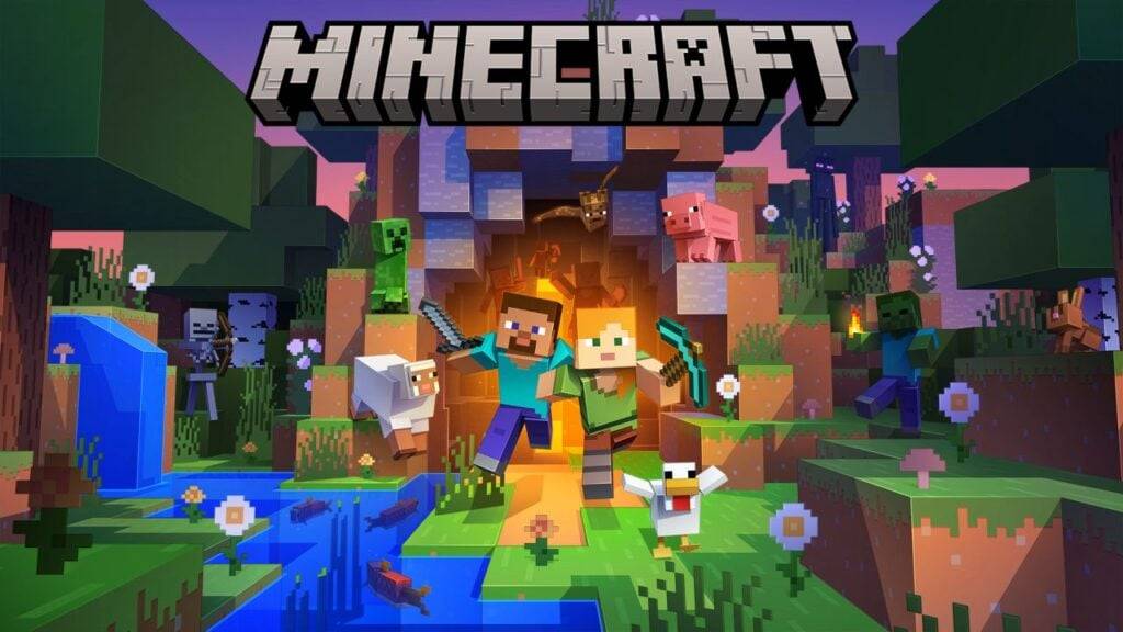 Minecraft bermain silang platform