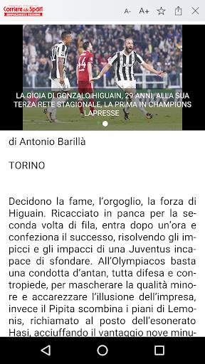 Corriere dello Sport HD Screenshot 0