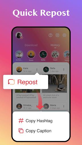 Downloader for IG, Story Saver Скриншот 2
