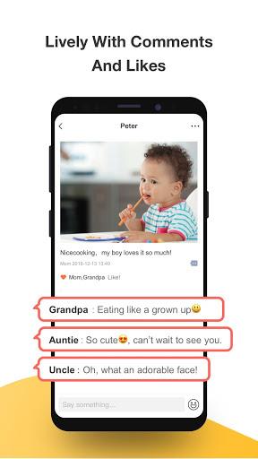 Growing-Baby Photo & Video Sharing, Family Album Скриншот 0