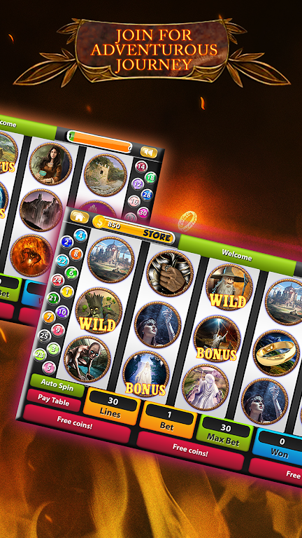 Lord of the Slots Casino Ring Schermafbeelding 1