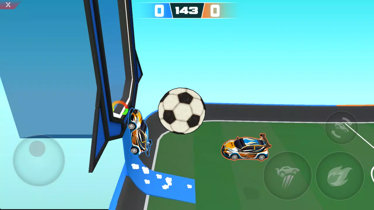 ROCKET CARS SOCCER Zrzut ekranu 1