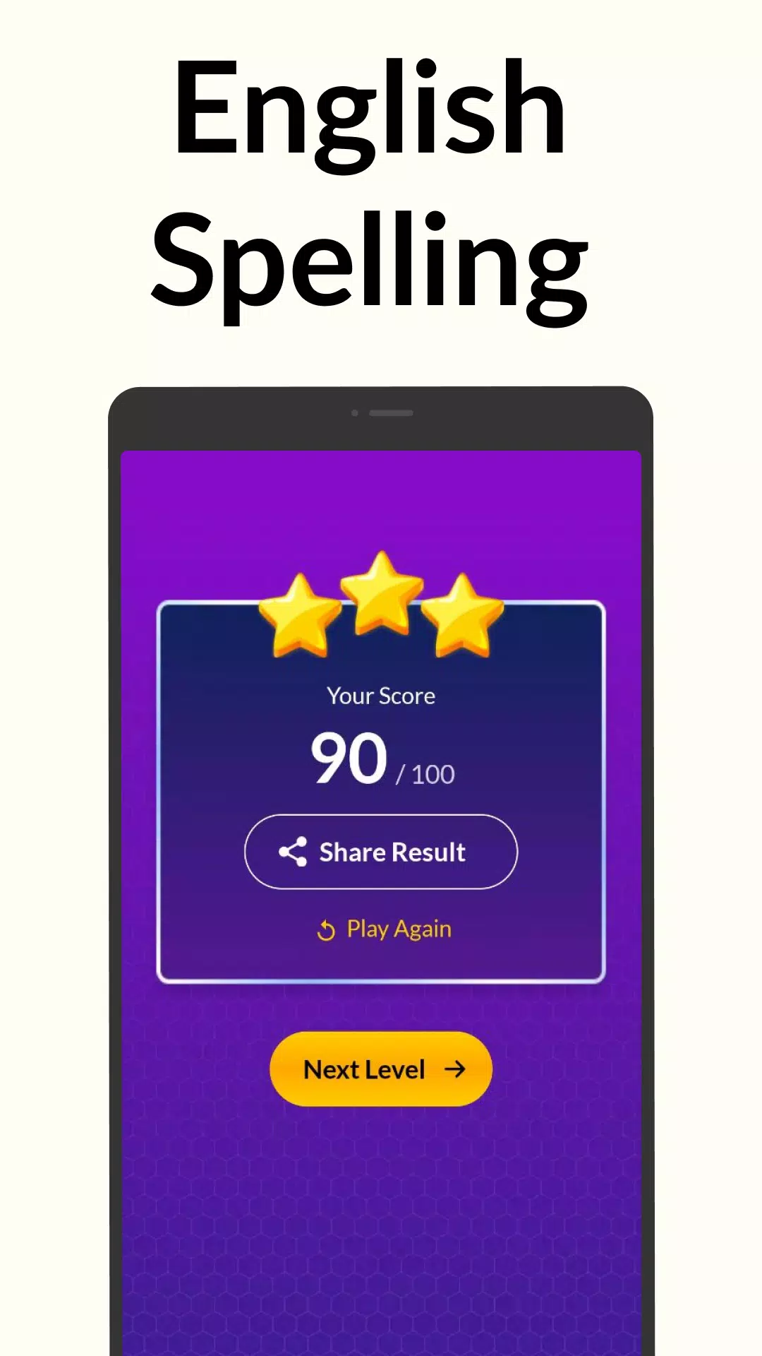 Spelling Bee: Spelling Quiz Zrzut ekranu 3