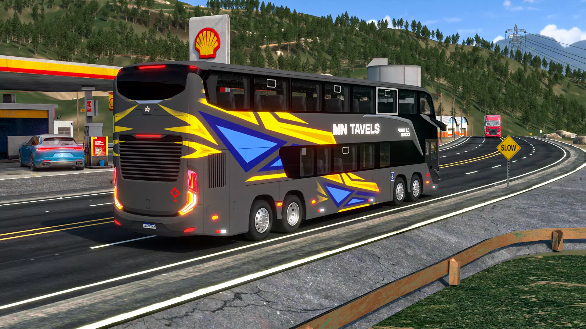 Bus Coach Simulator: City Bus应用截图第1张