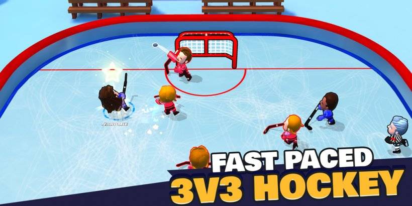 Pocket Hockey Stars bringen schnelllebige 3v3 Hockey-Action in die Handfläche, jetzt heraus, jetzt heraus