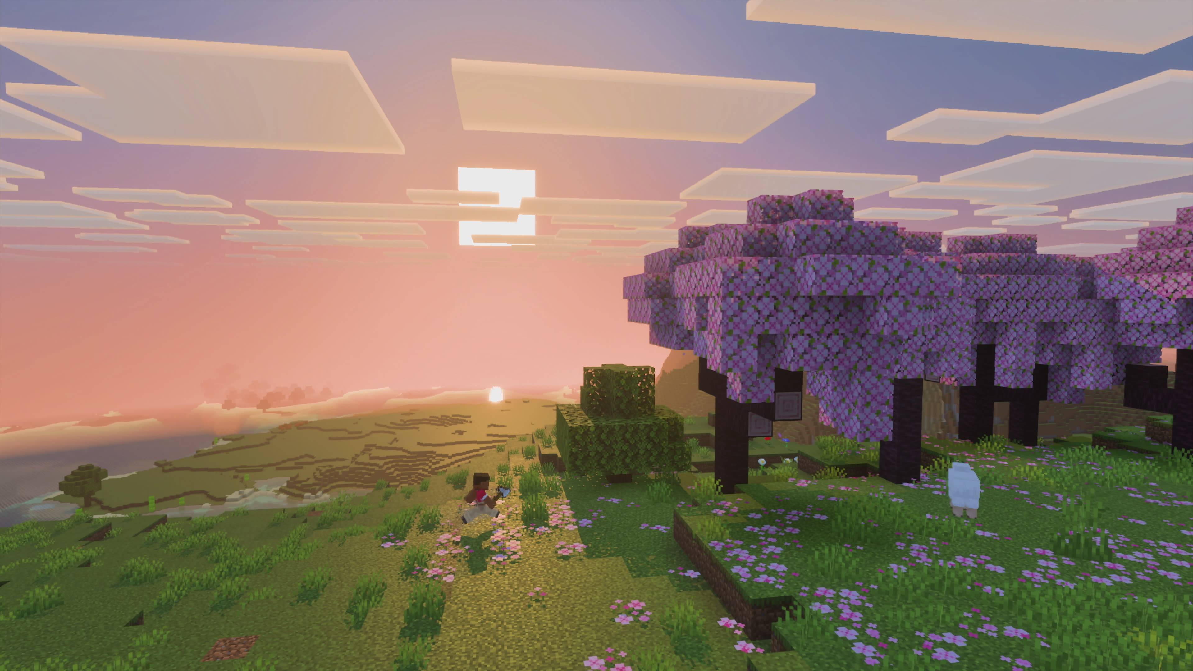 “ Minecraft揭開了充滿活力的視覺效果的升級，開始了新的圖形旅程”