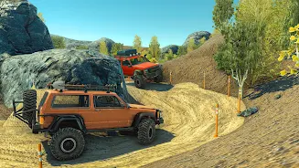 Offroad 4x4 Pickup Truck Games Tangkapan skrin 0