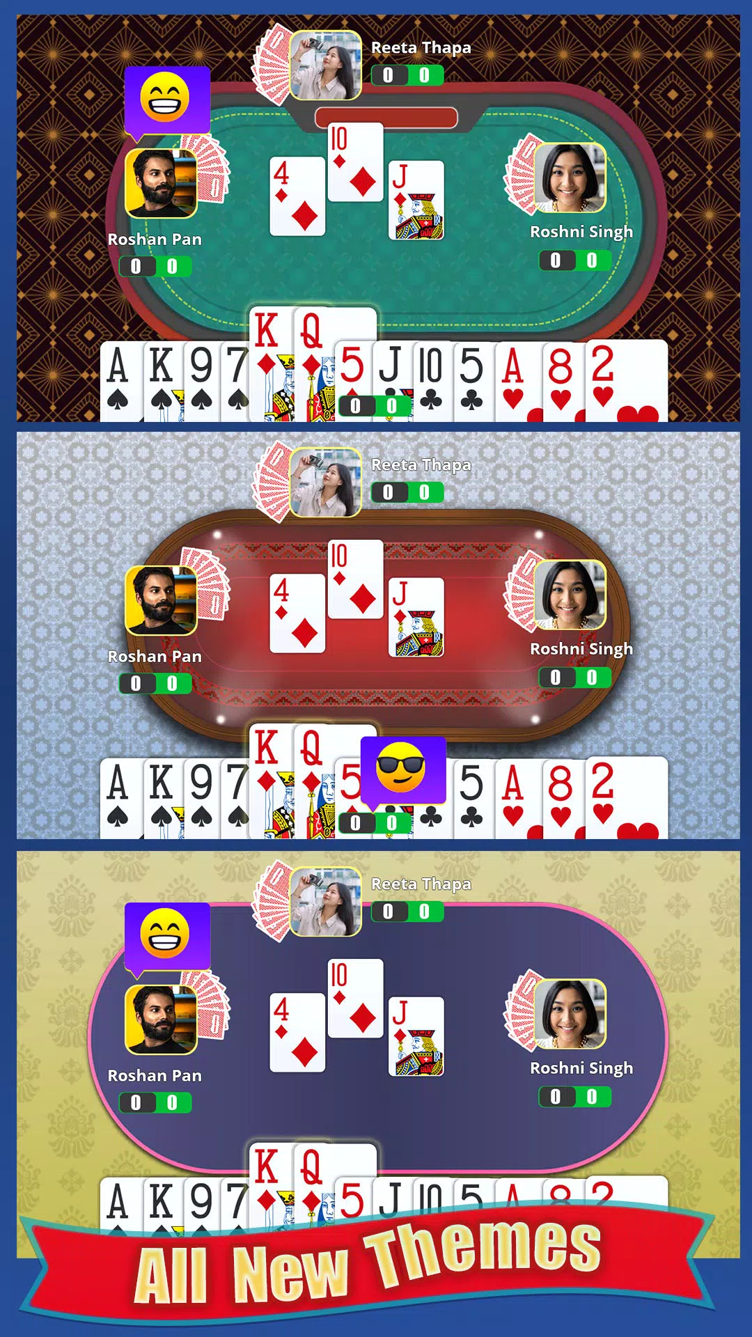 Call Break Online Card Game ภาพหน้าจอ 1