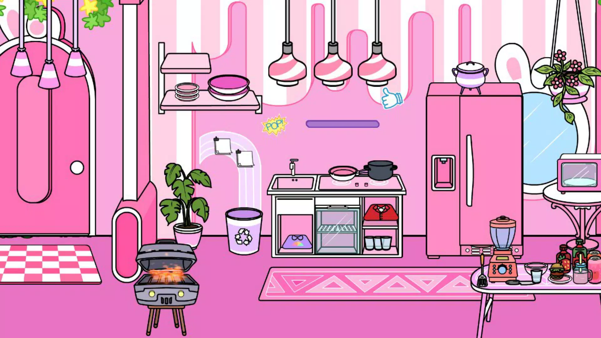 Tizi Town - Pink Home Decor 스크린샷 2