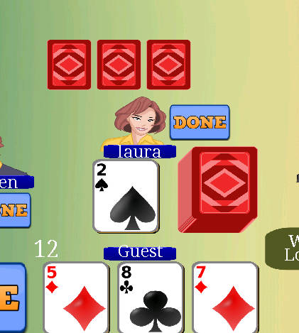 thirty one - 31 card game by makeup games Captura de tela 2
