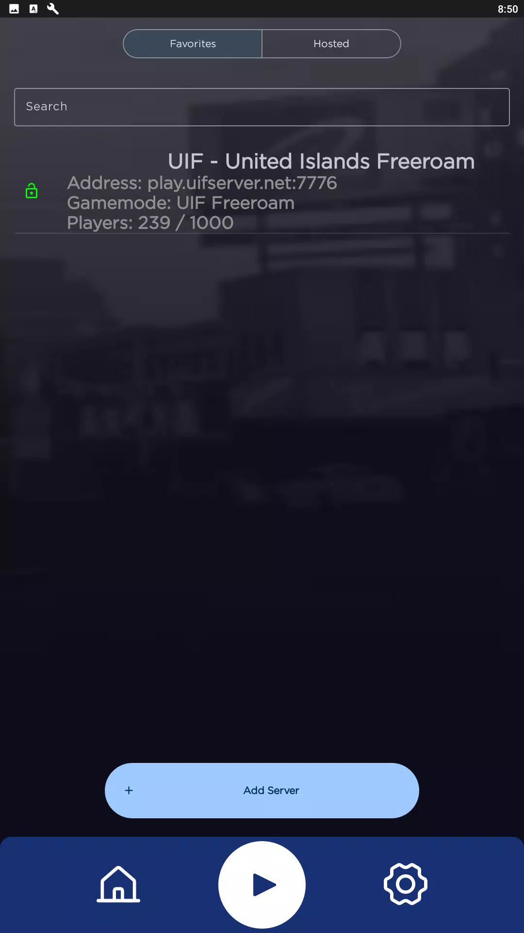 Alyn SA-MP Mobile Launcher Schermafbeelding 2