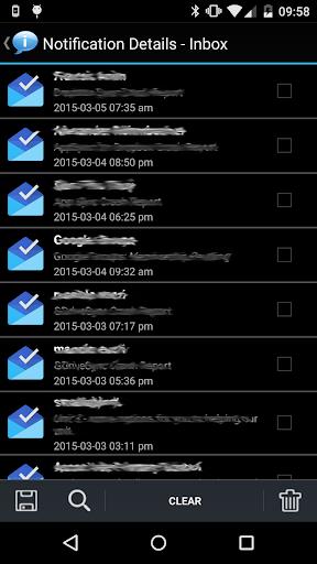 Notification History Tangkapan skrin 1