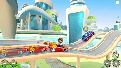 Hot Cars Fever-Car Stunt Races 스크린샷 0