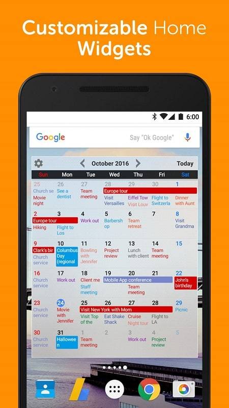 Calendar+ Schedule Planner Ekran Görüntüsü 0