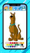 Scooby coloring doo cartoon ga Zrzut ekranu 1