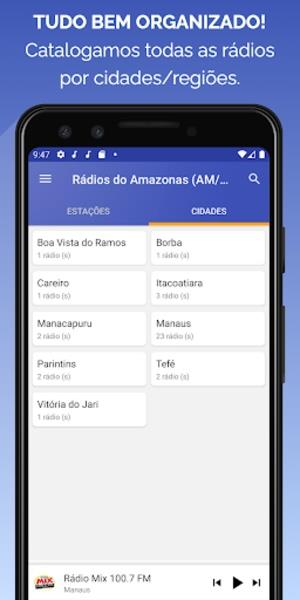 Rádios do Amazonas (AM/FM) Screenshot 1