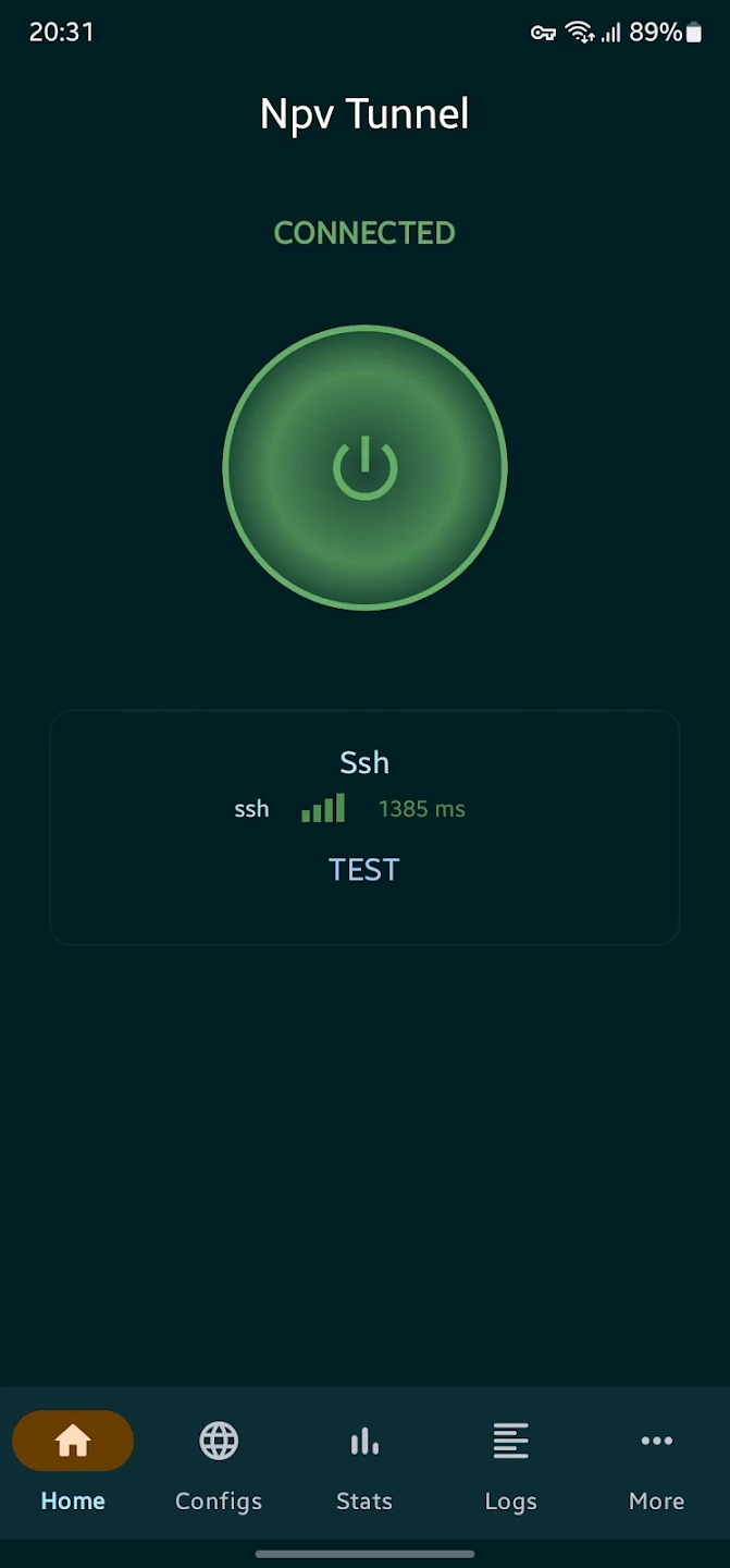 Npv Tunnel V2ray/Psiphon/SSH Ảnh chụp màn hình 0