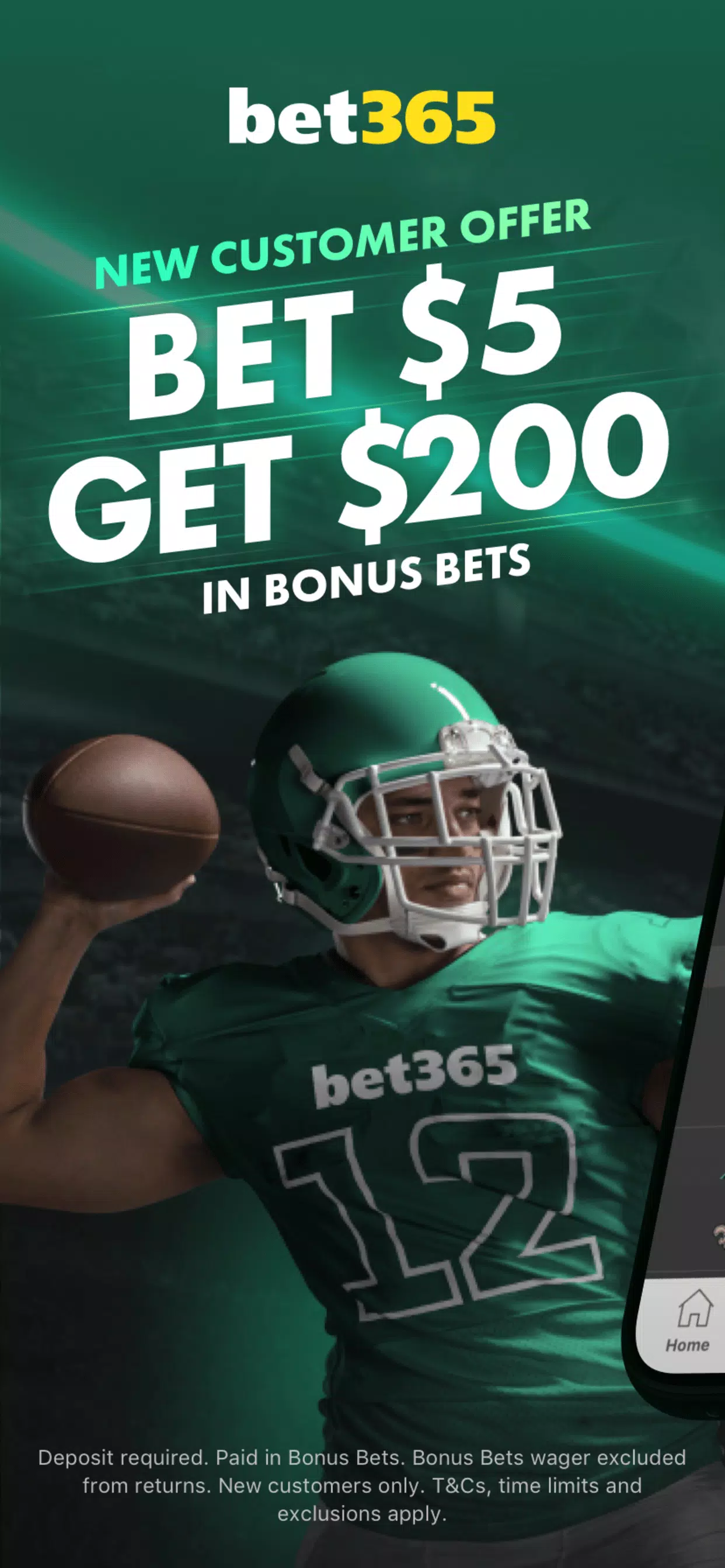 bet365 Sportsbook 스크린샷 0