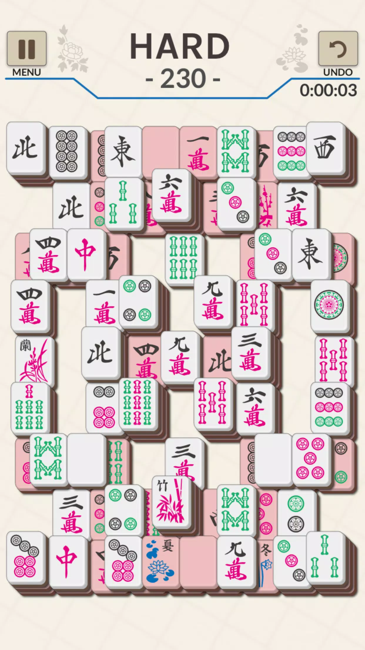 Mahjong Solitaire 1000 Classic Capture d'écran 1