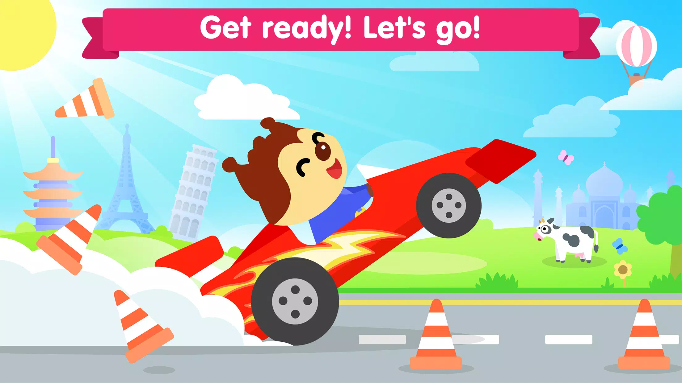 Jeu de voiture pour enfant Capture d'écran 3