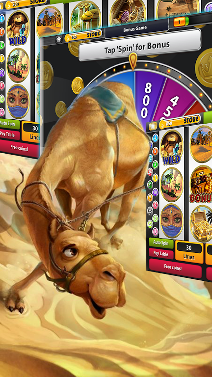 Desert Treasure Slot Machine 7 Скриншот 0