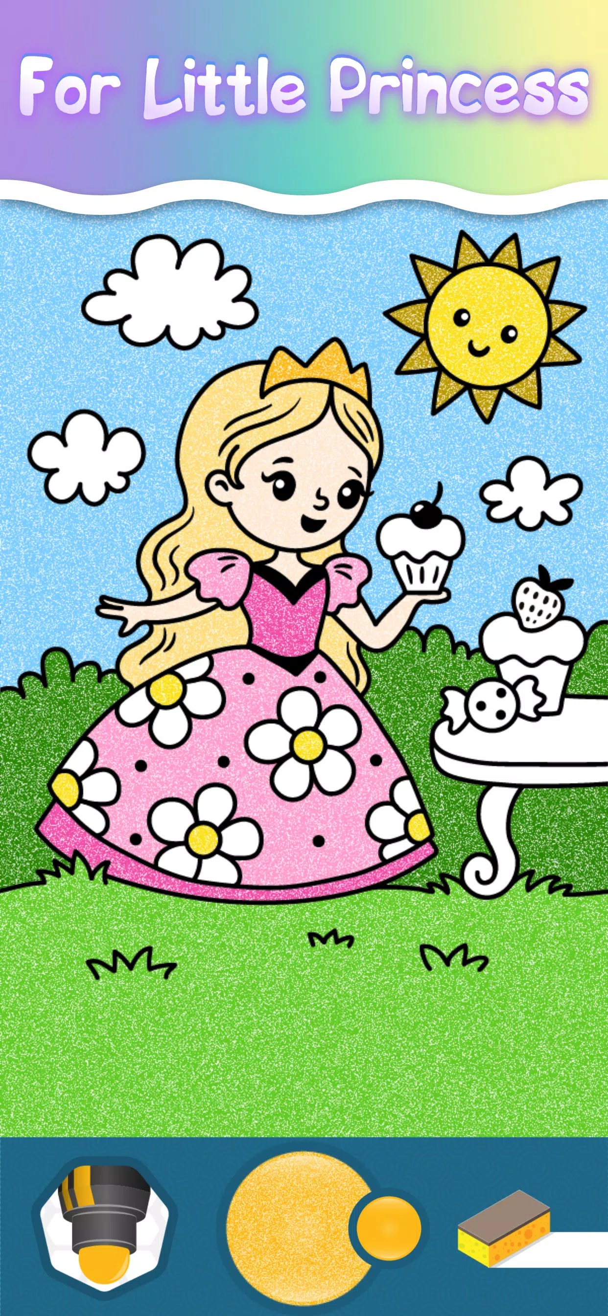 Princess coloring pages book Capture d'écran 0