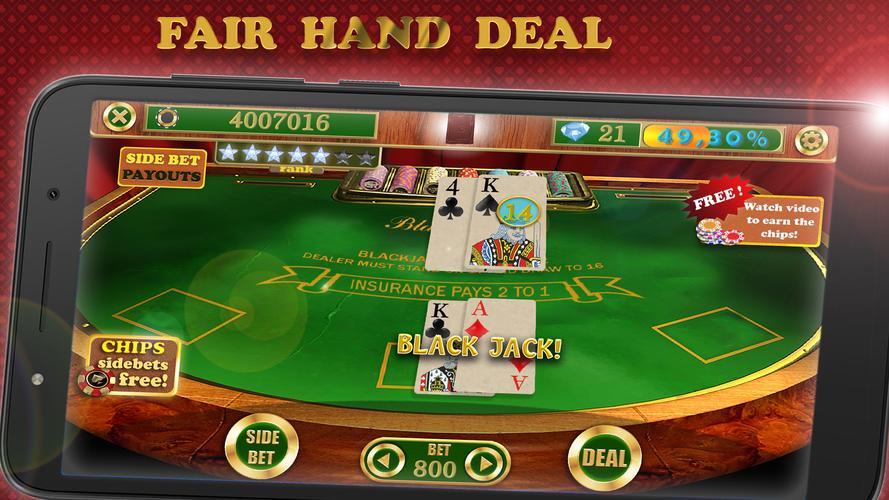 Blackjack 21 Pro應用截圖第0張