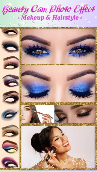 Beauty cam cabello maquillaje Captura de pantalla 1