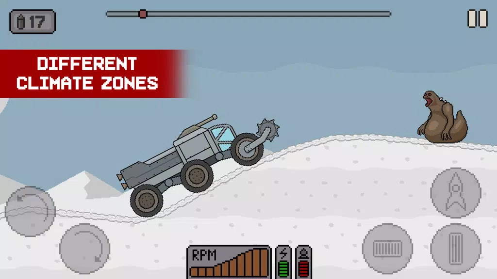Death Rover: Space Zombie Race Скриншот 2