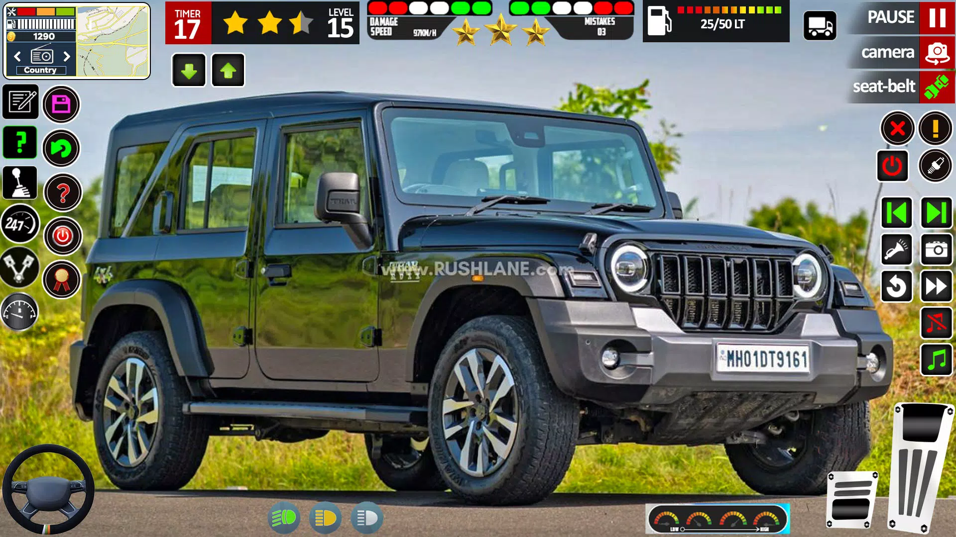 Offroad Jeep Game Simulator 3d Captura de tela 0