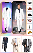 Men Suit Photo Editor- Effects Captura de tela 1