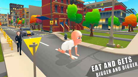 Hungry Baby Big Fat Simulator 스크린샷 1