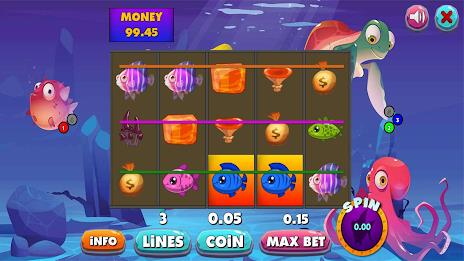 Jackpot underwater City slots Ảnh chụp màn hình 3