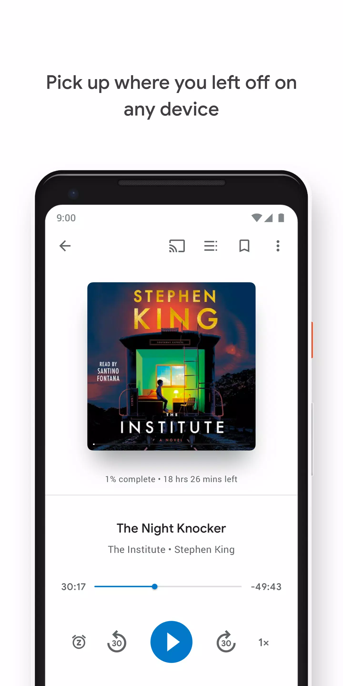 Google Play Books Screenshot 1