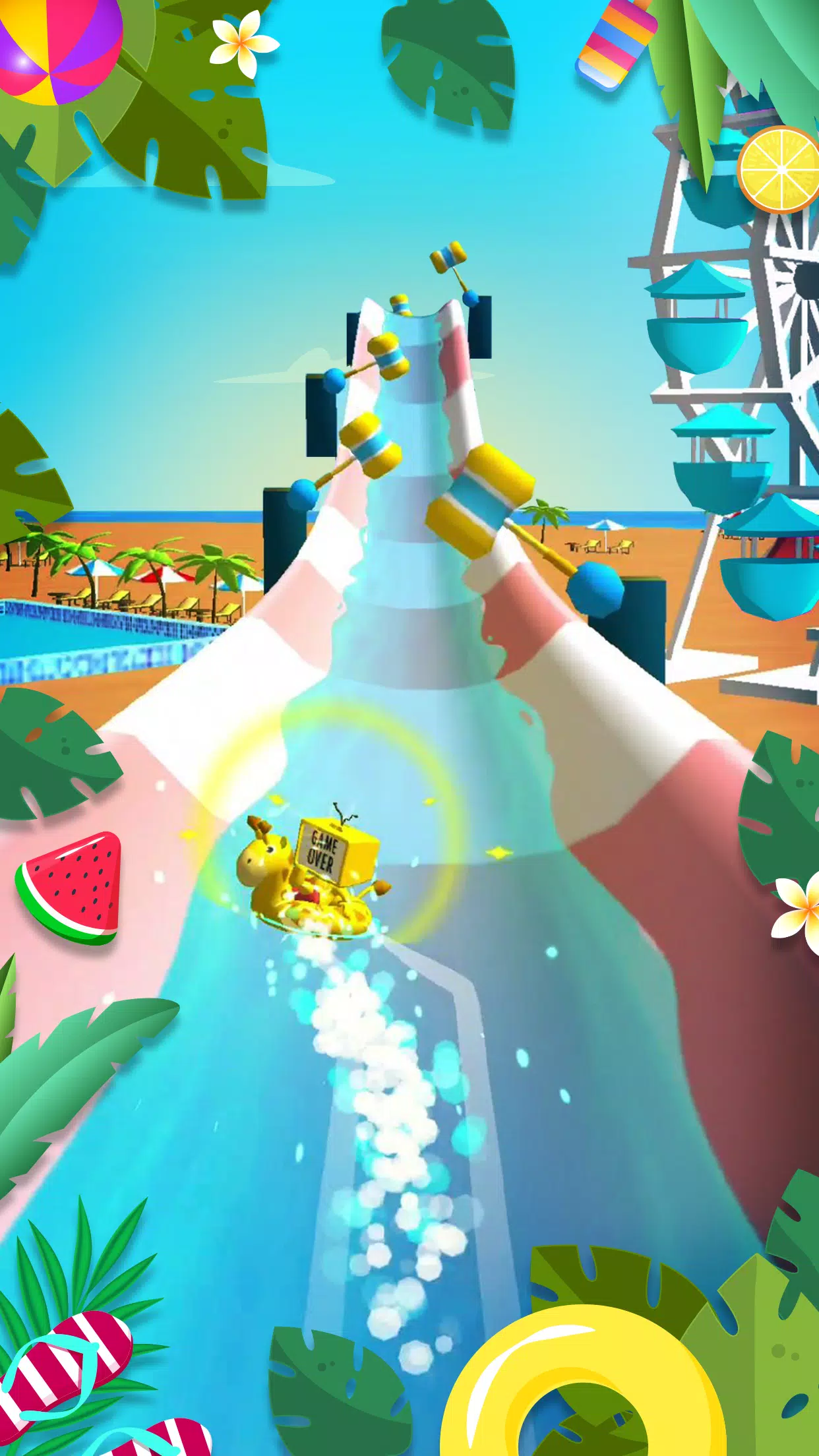 Waterpark: Slide Race Captura de tela 3