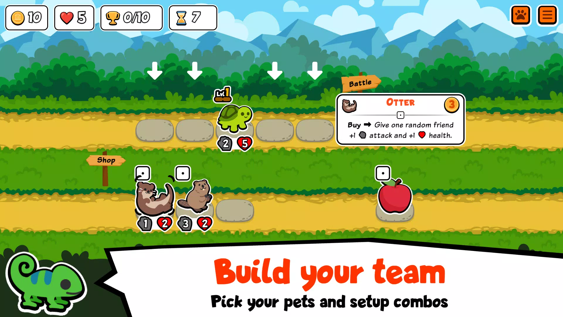 Super Auto Pets Скриншот 0