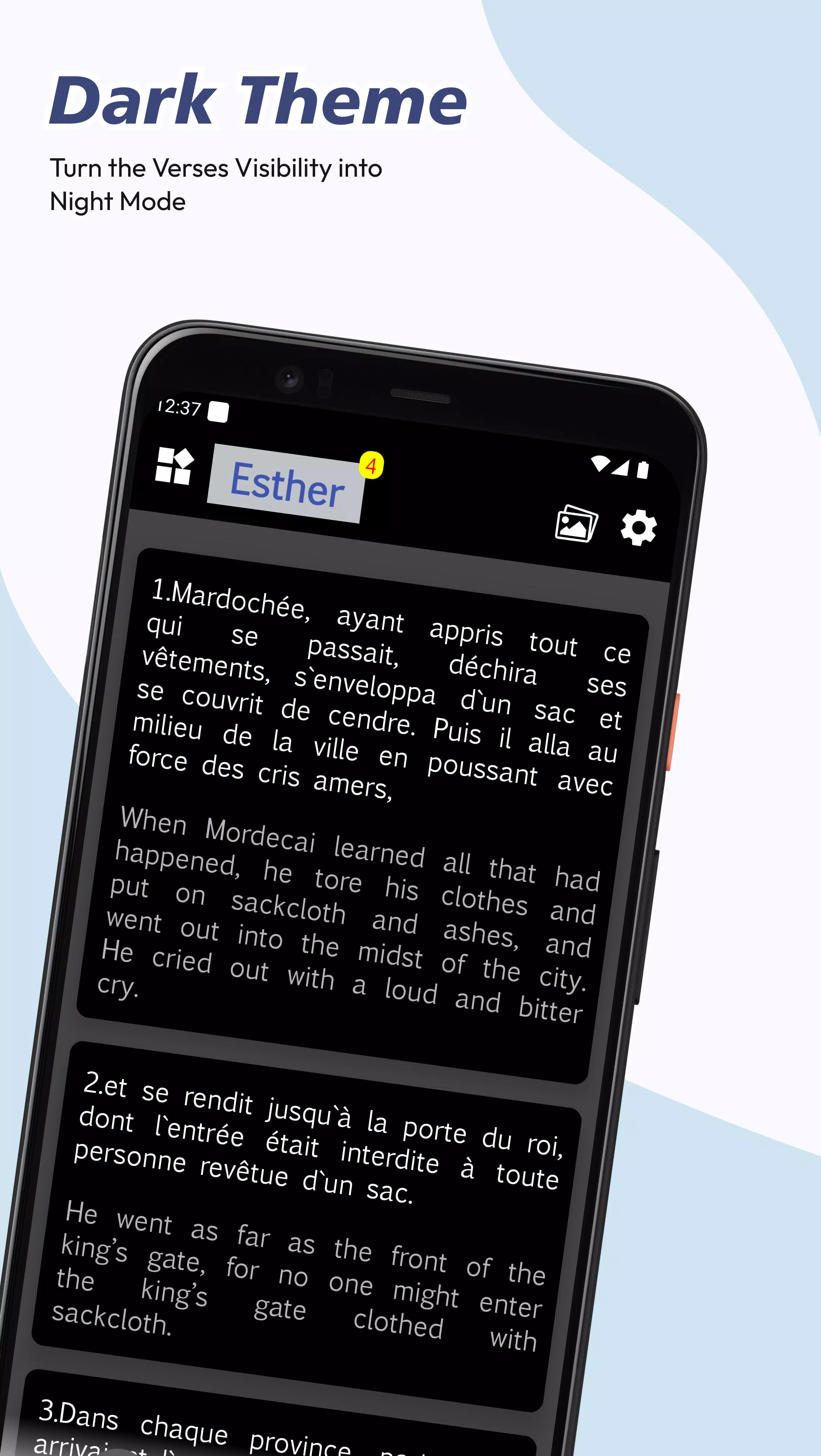 French English Bible スクリーンショット 3