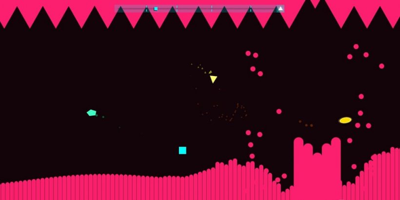 Just Shapes & Beats Hits iOS with Chaotic Rhythm Action