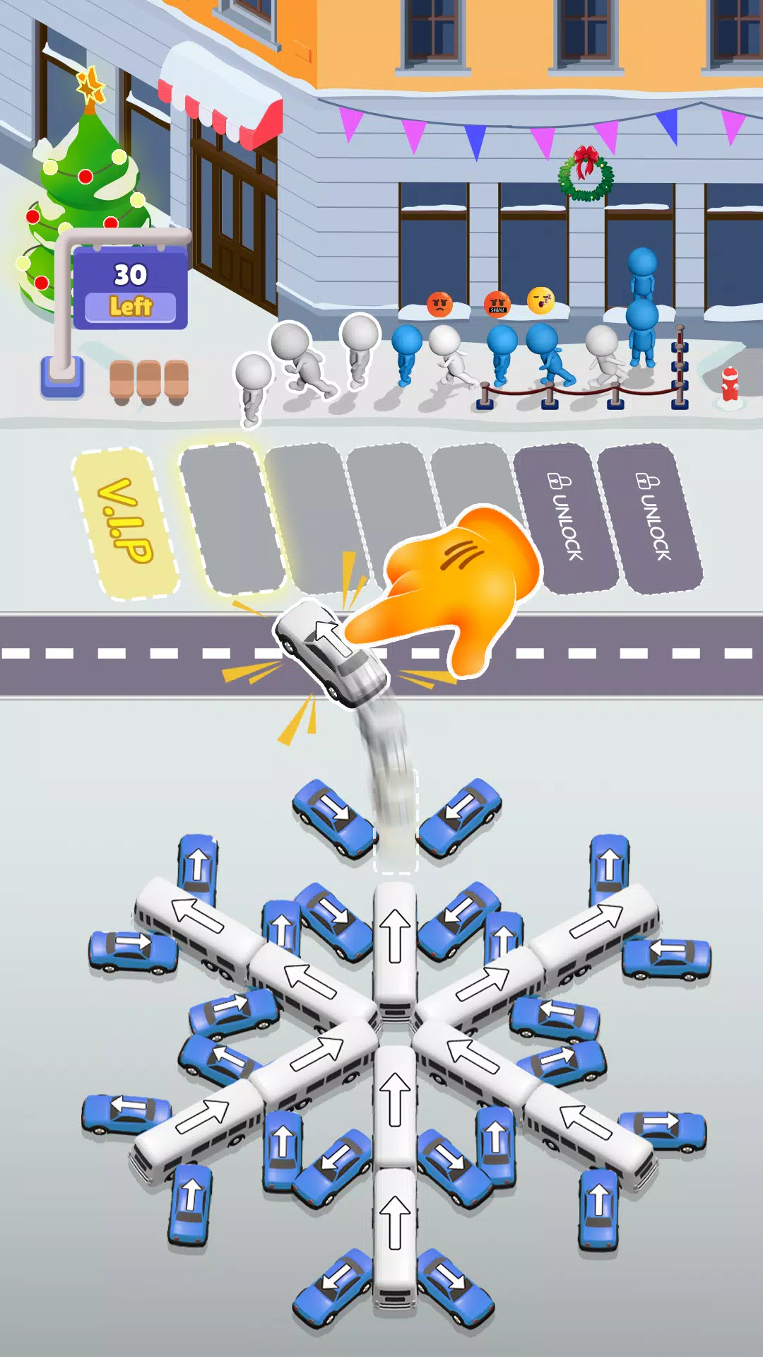 Bus Sort Jam: Parking Puzzle应用截图第2张