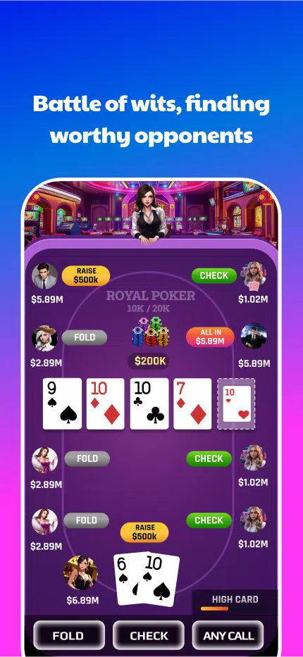 Royal Poker Capture d'écran 2