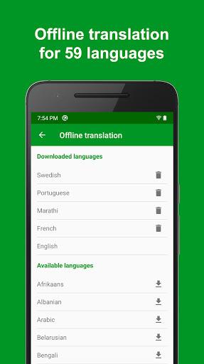 Offline Language Translator Ekran Görüntüsü 1