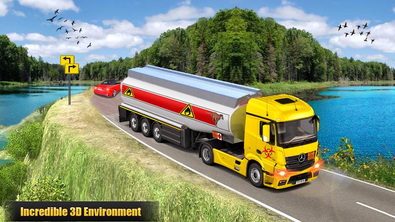 Truck Sim :Modern Tanker Truck Скриншот 0