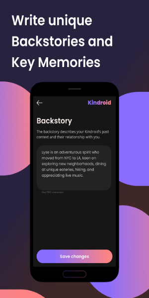 Kindroid: AI Companion Chat Tangkapan skrin 2