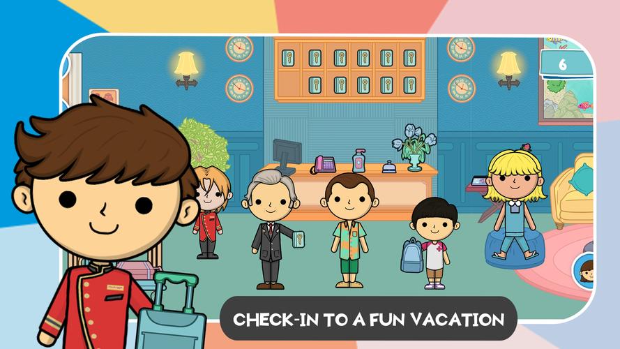 Lila's World: Hotel Vacation Screenshot 1