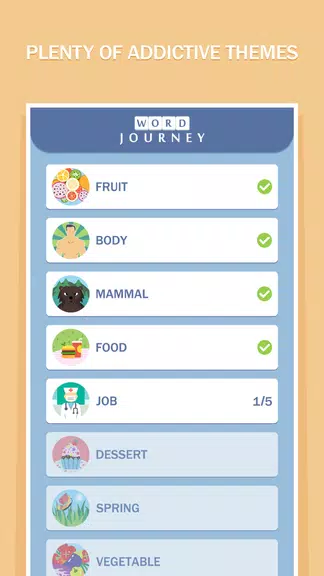 Word Journey - Letter Search Captura de pantalla 0
