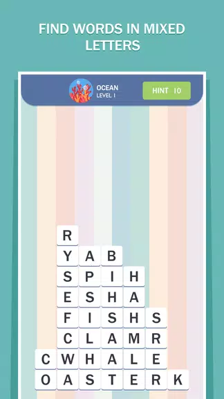 Word Journey - Letter Search Captura de pantalla 2